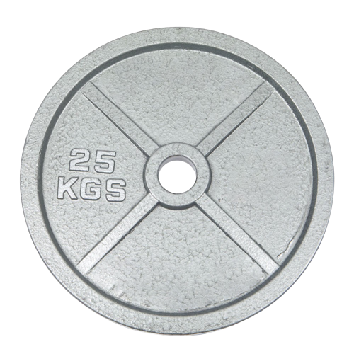 Sets d'haltères avec disques en fonte 25 mm - 15 ou 25 KG - Poids : 25 KG